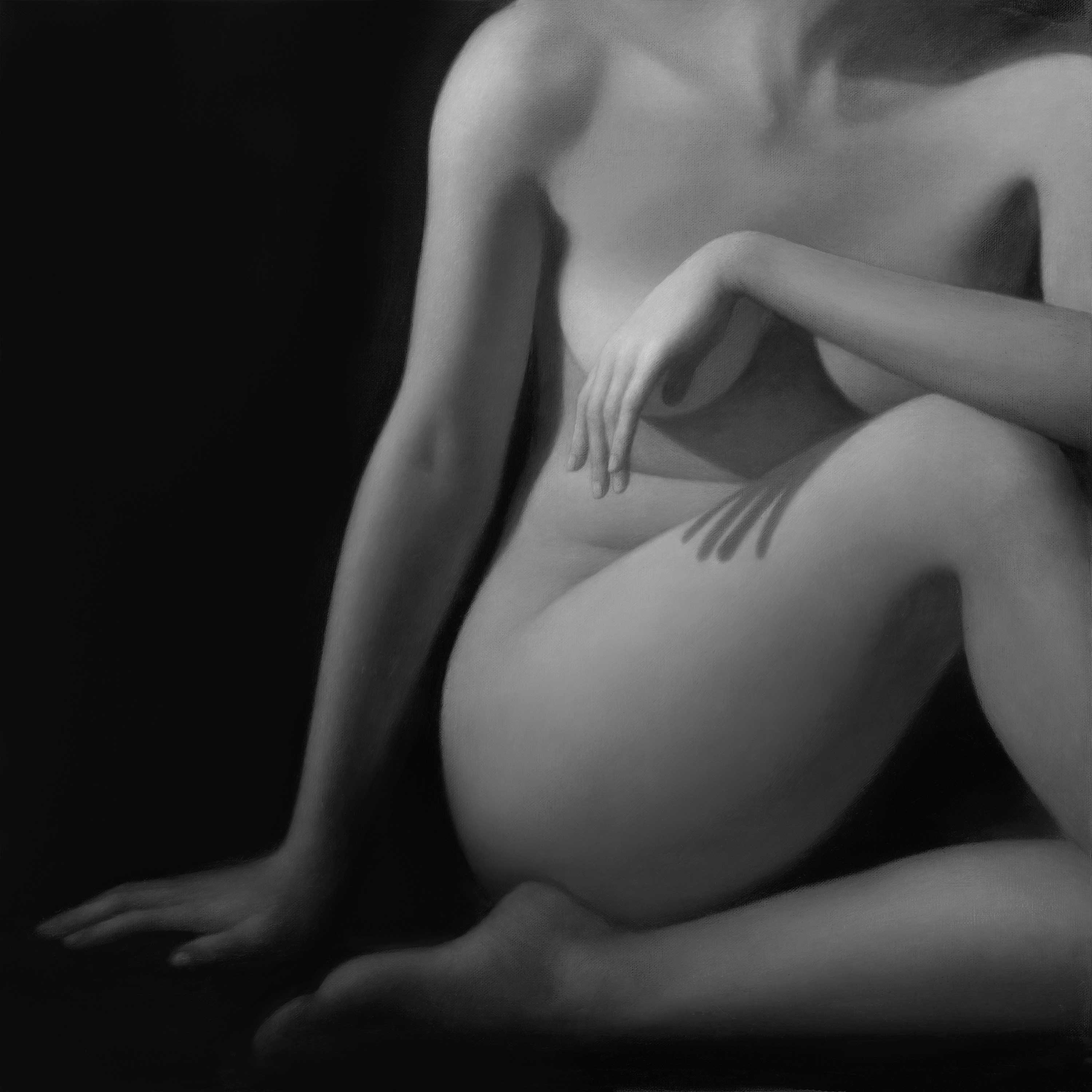  Nude, 24 x 24 Original Oil 