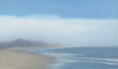  Half Moon Bay Fog, 10 x 20 Giclée 