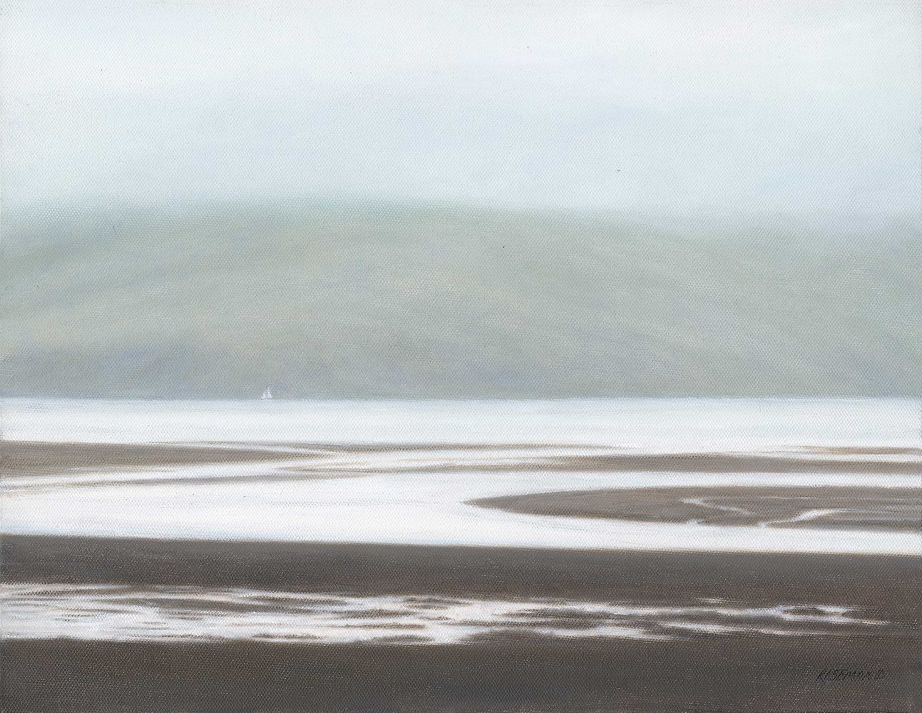  Tomales Bay Sail, 11 x 14 Original Oil 