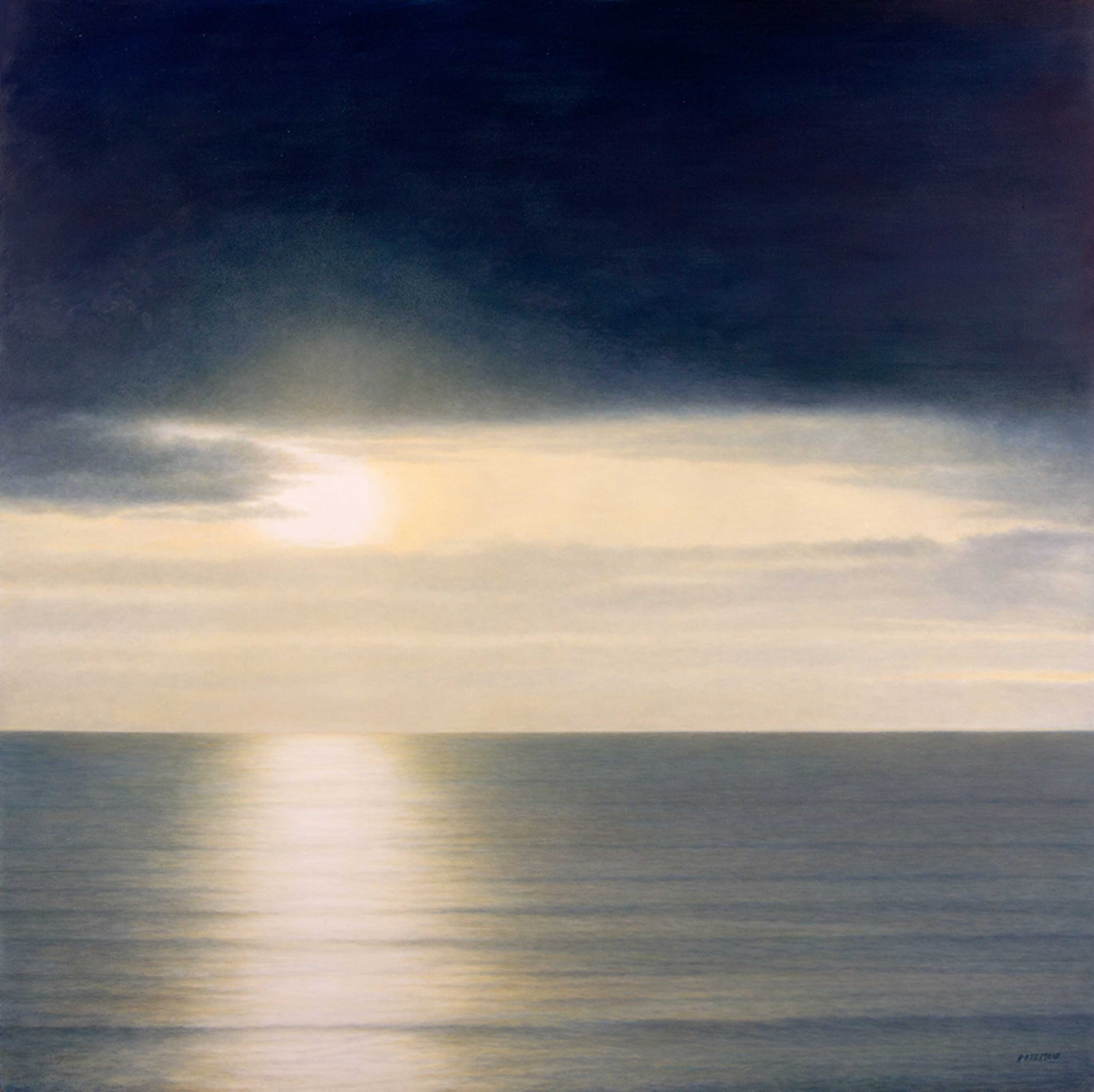  Indigo Sunset, 36 x 36 Sold 